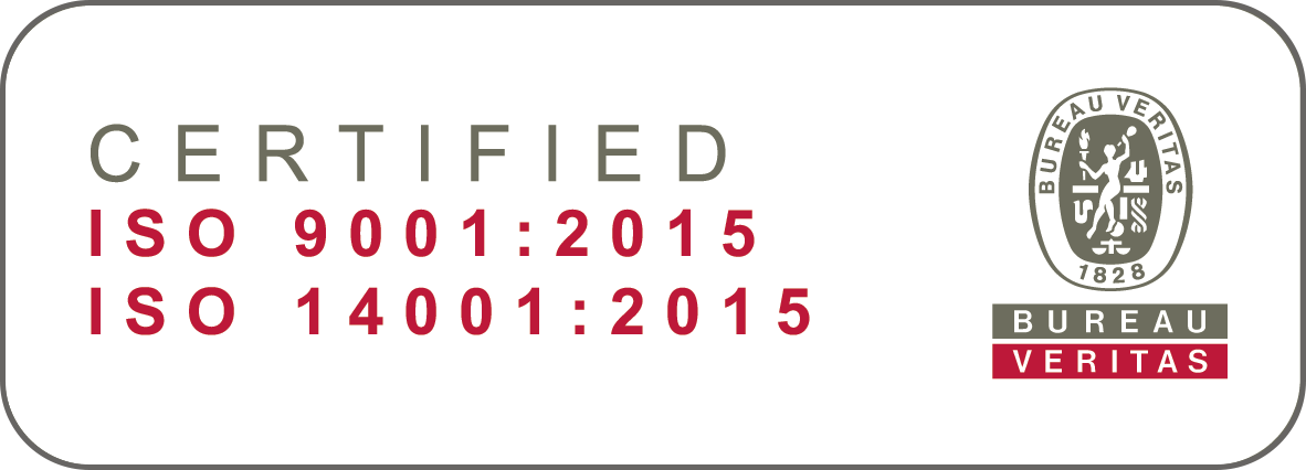 ISO 9001:2015, ISO 14001:2015